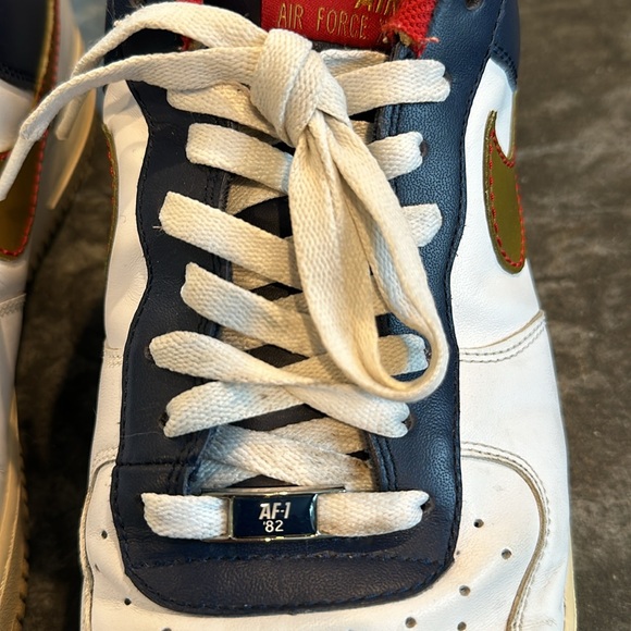 Nike Air Force 1 2007 Charles Barkley Olympics USA. - Picture 9 of 16